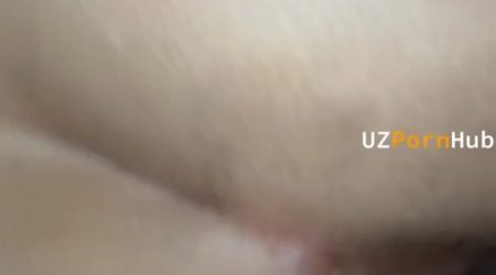 Секс с толстой узбечкой в позе раком